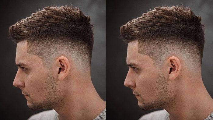 Tóc Armani phong cách ngầu